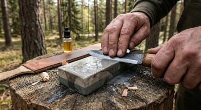 Comment aff�ter son couteau bushcraft : guide pas � pas pour prolonger sa dur�e de vie