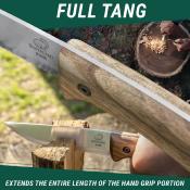 Couteau Bushcraft BSH1 Dune Carbon