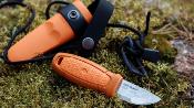 Couteau Eldris Neck Knife kit - Burnt Orange