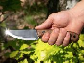Couteau Bushcraft BSH7 Wild Harvest - Carbon