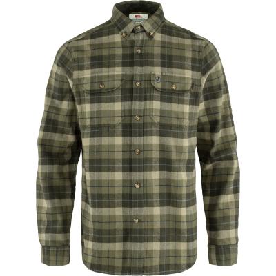 Chemise Singi Heavy Flannel Shirt - Green/Deep Forest