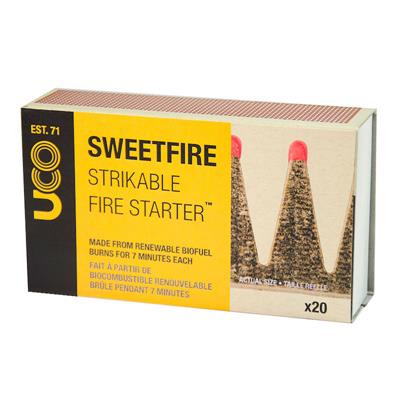 Allume Feu Sweetfire Strikeable - Pack de 20