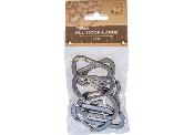 Mousqueton Alu Hook Large - 8 pcs